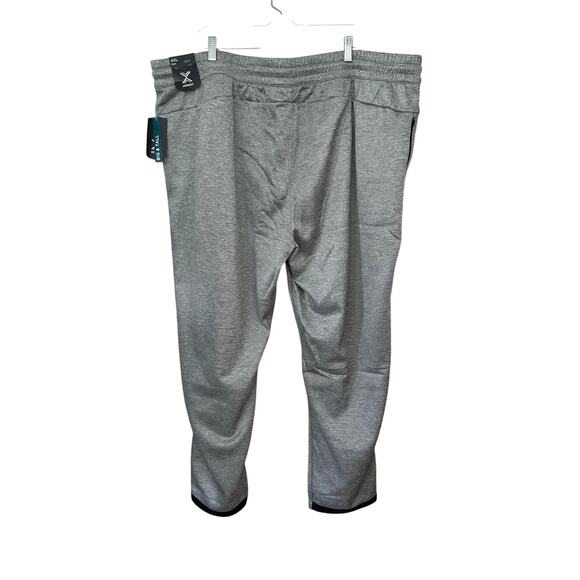 Xersion Pants Mens 4XL Big & Tall Jogger Fit Heather Gray Quick Dri Straight Leg - Picture 3 of 7